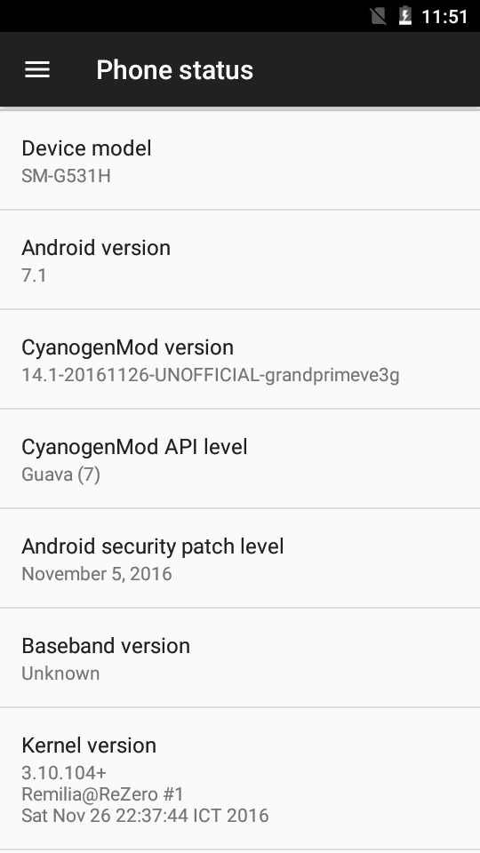 LineageOS v14.1 ROM