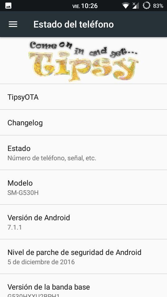 TipsyOS ROM