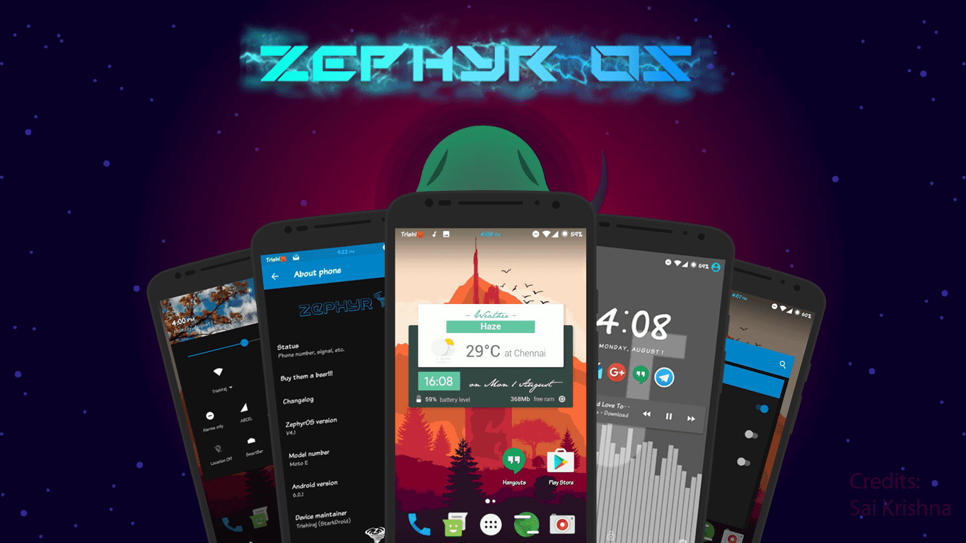 Zephyr-OS v6.1 ROM