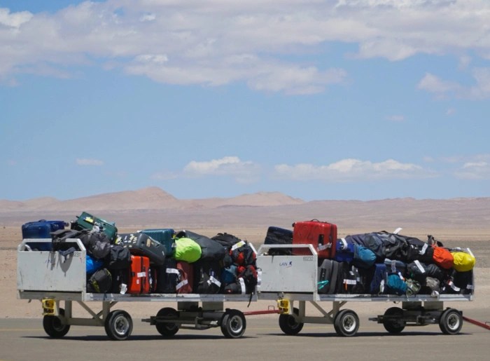 Misplaced luggage