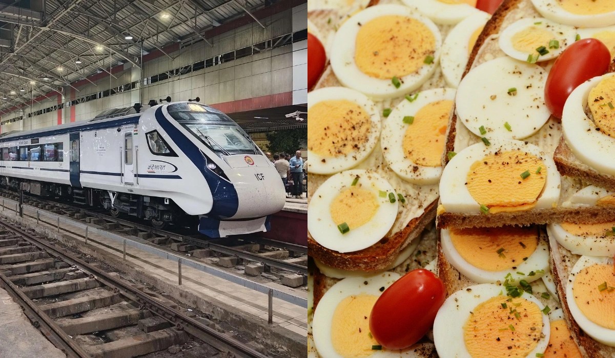 First Vegetarian Train In India_