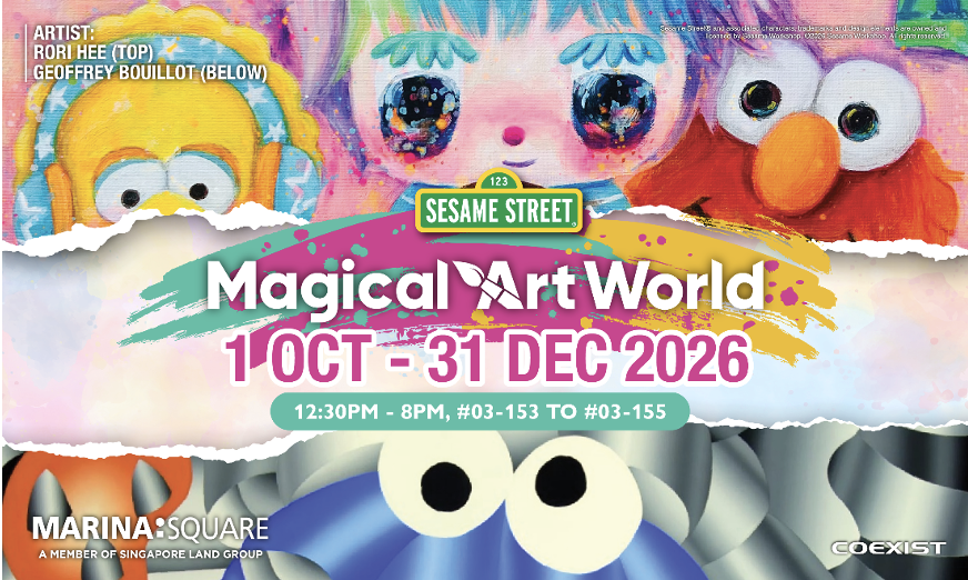 Sesame Street Magical Art World Chapter 2 turns Marina Square into a playful art adventure