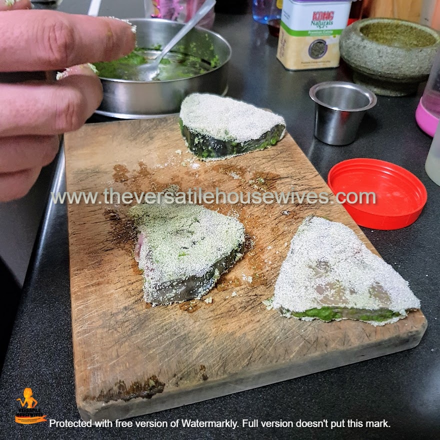Mangalorean Style Green Masala Fried Fish