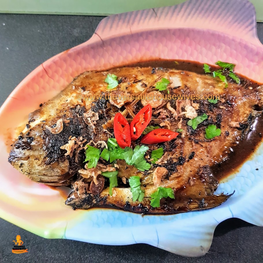 Fried Pomfret With Soy Sauce