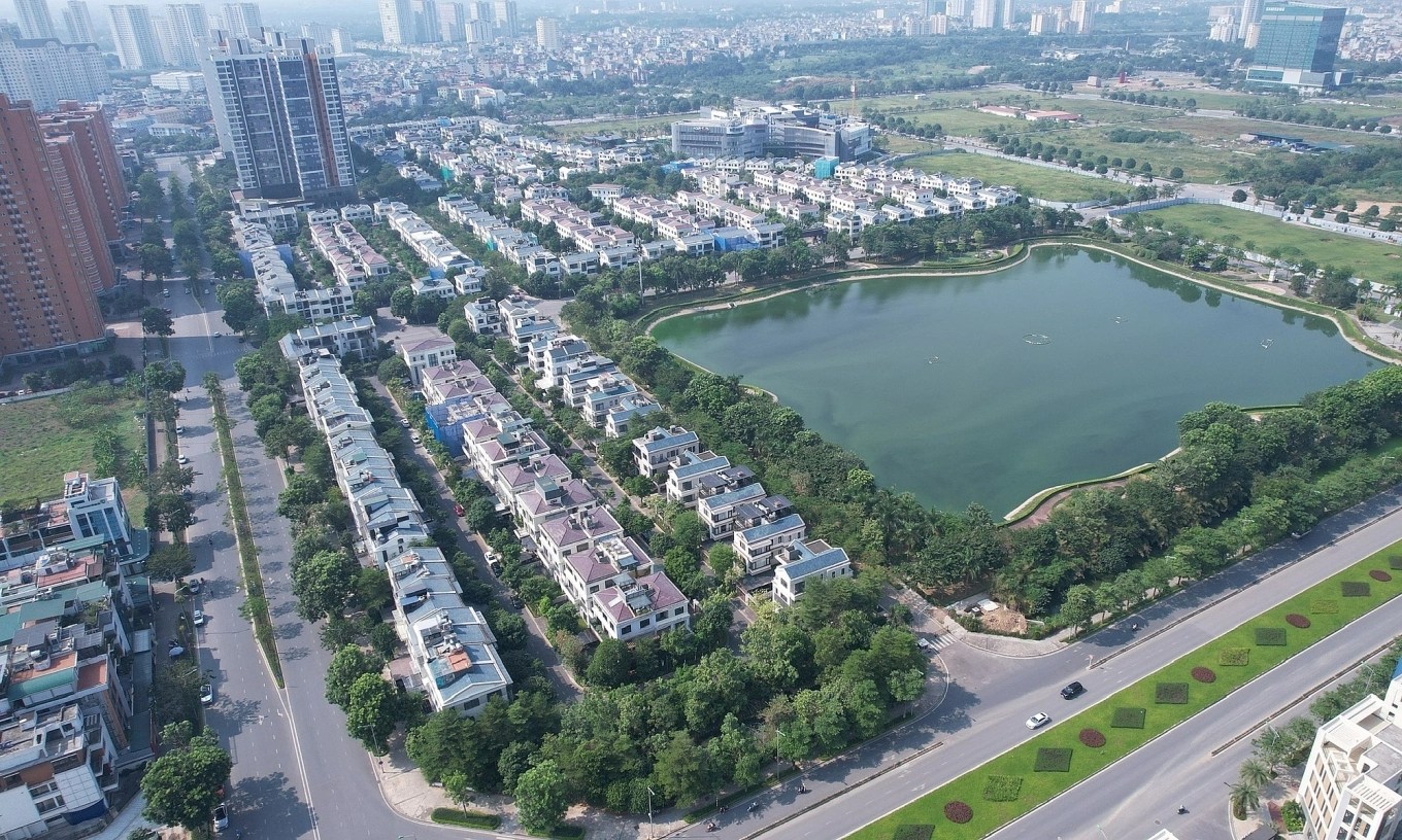 A corner of the Tây Hồ Tây urban area. Photo: Anh Tú/VnExpress.
