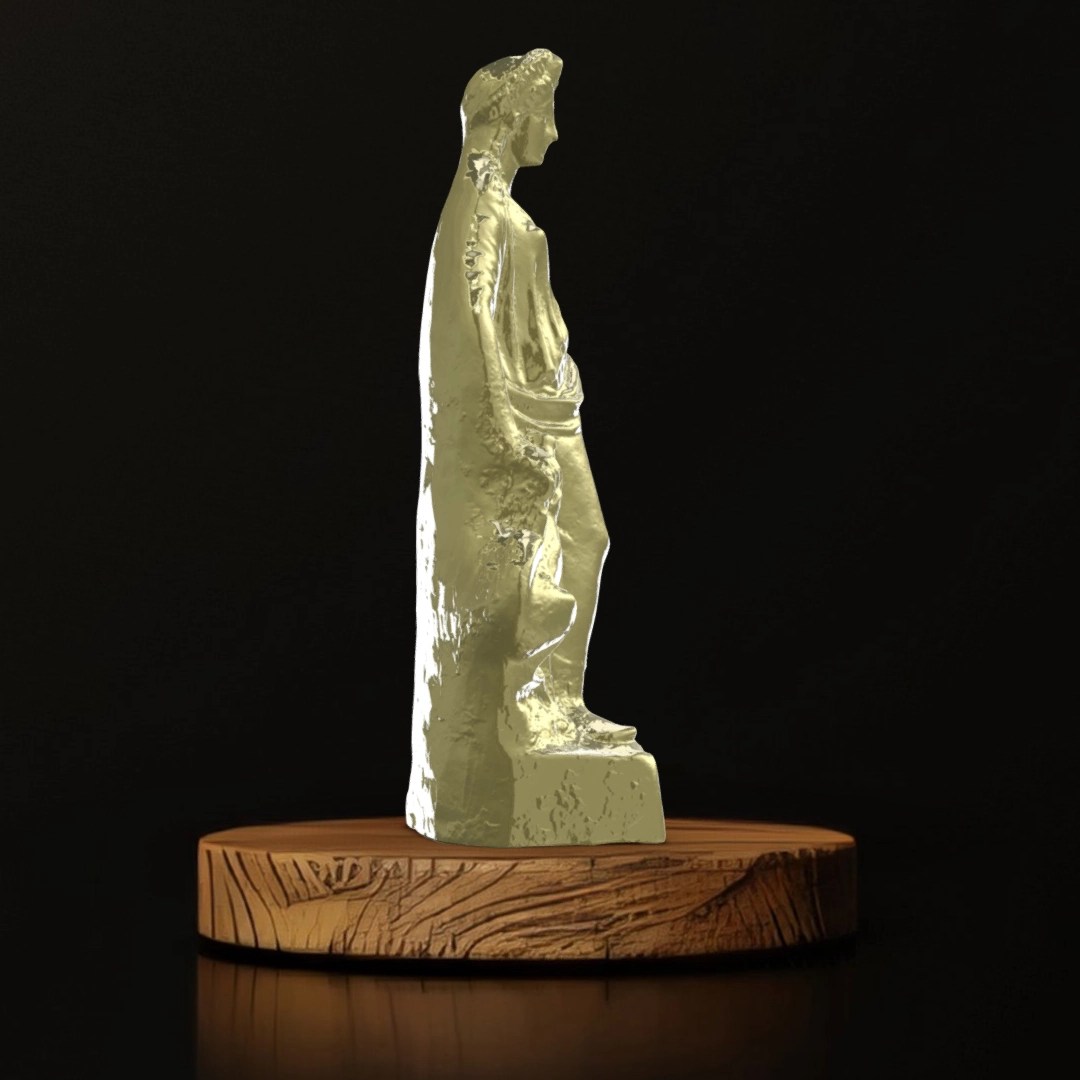 Figurine of Demeter With Pig - Museum Replica