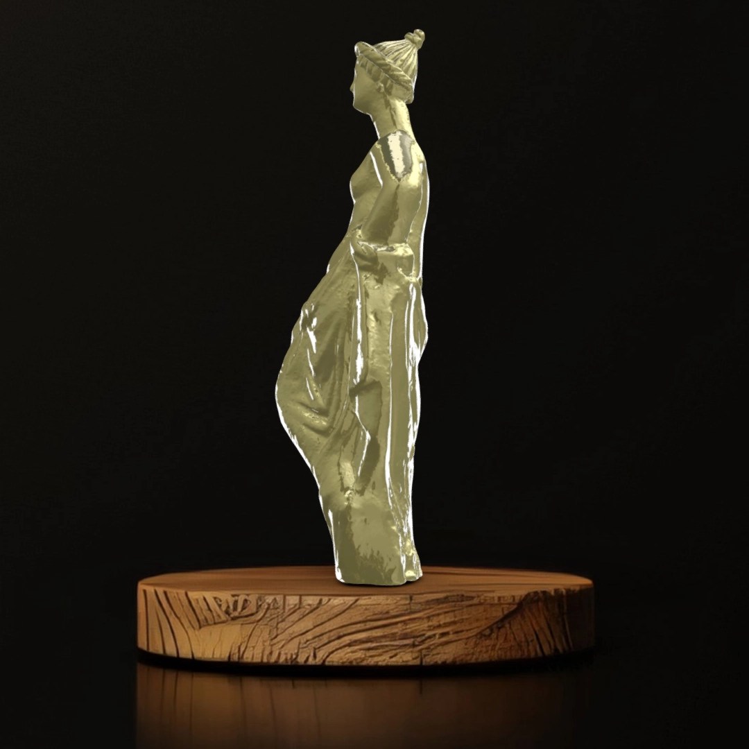 Leaning Lady Figurine - Museum Replica