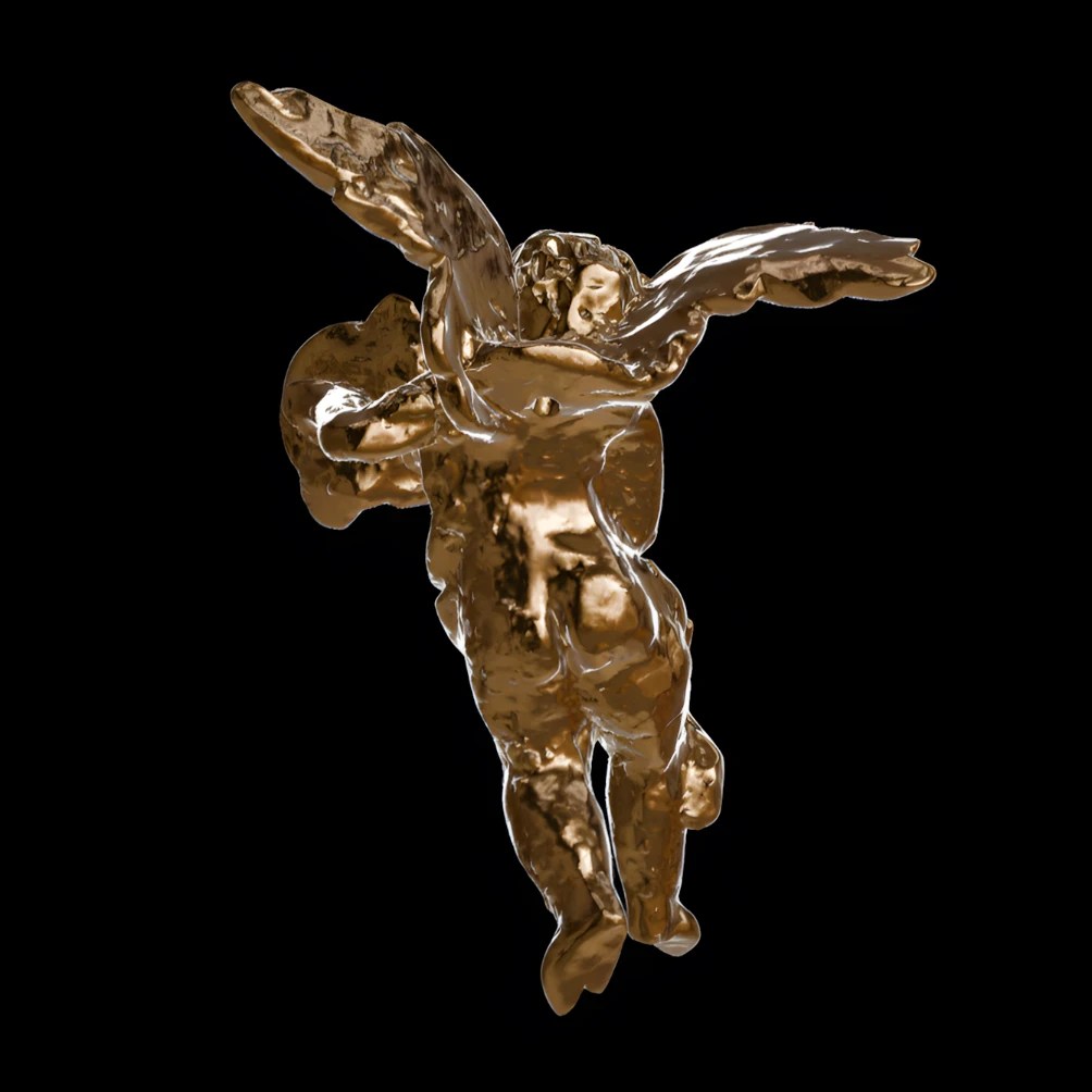 Erote with mask - Museum replica