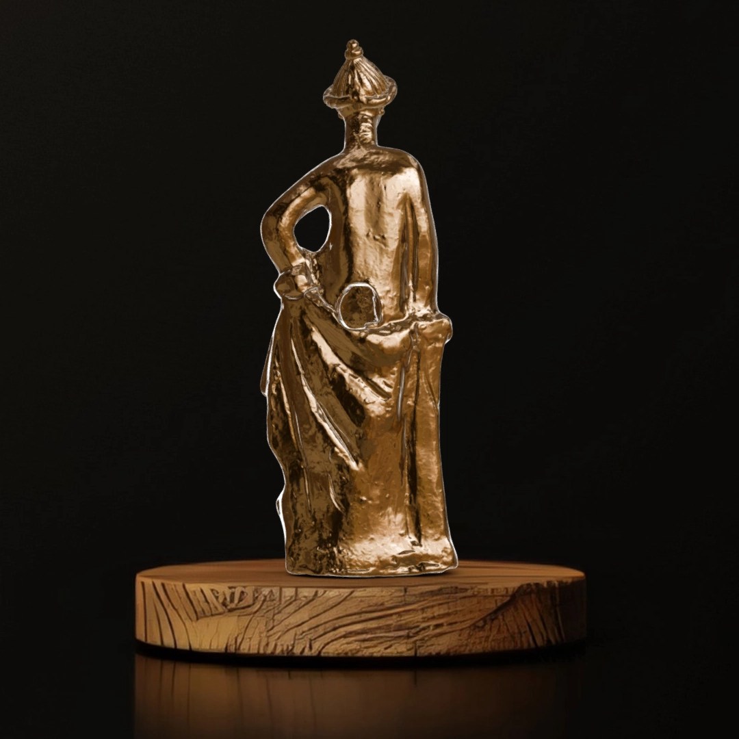Leaning Lady Figurine - Museum Replica