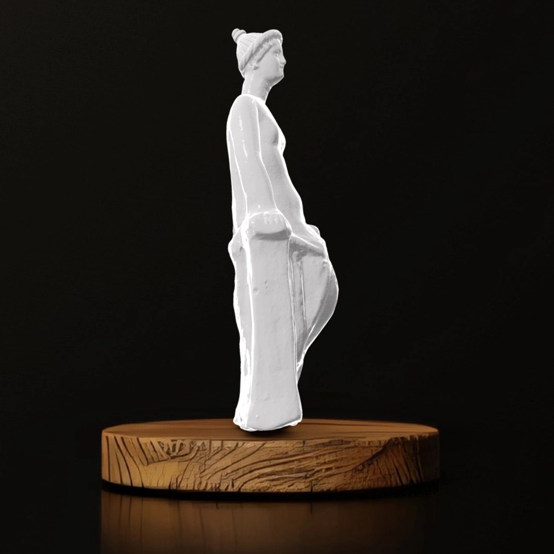 Leaning Lady Figurine - Museum Replica