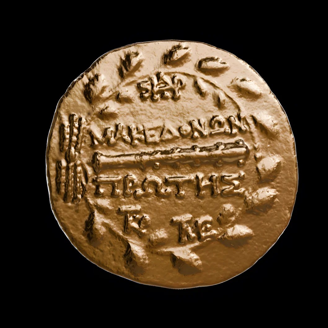 Artemis silver tetradrachm - Museum replica