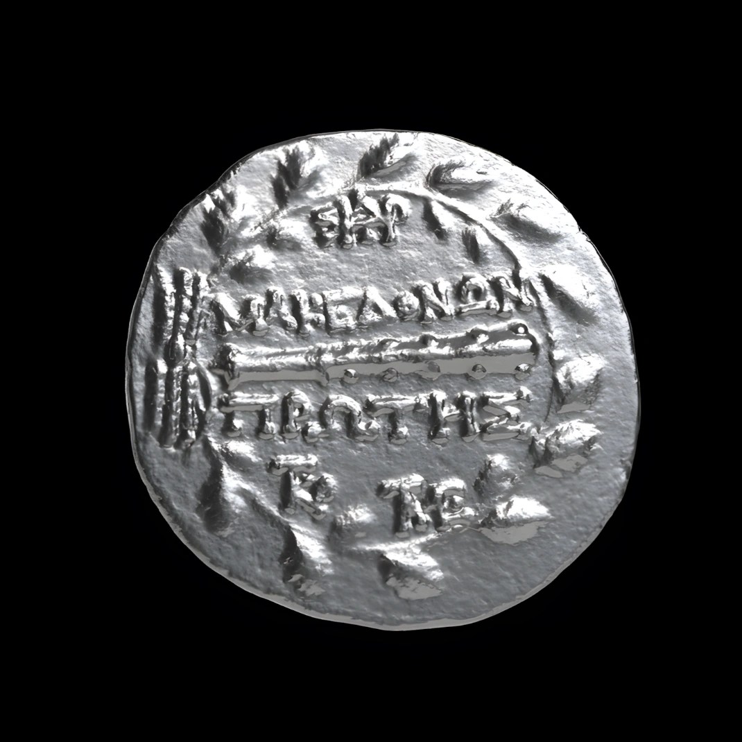 Artemis silver tetradrachm - Museum replica
