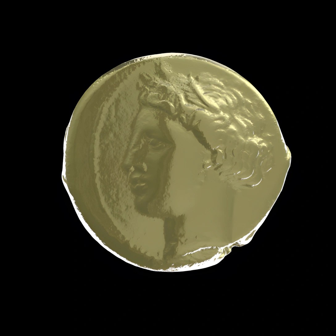 Tanit-Persephone tetradrachm - Museum replica