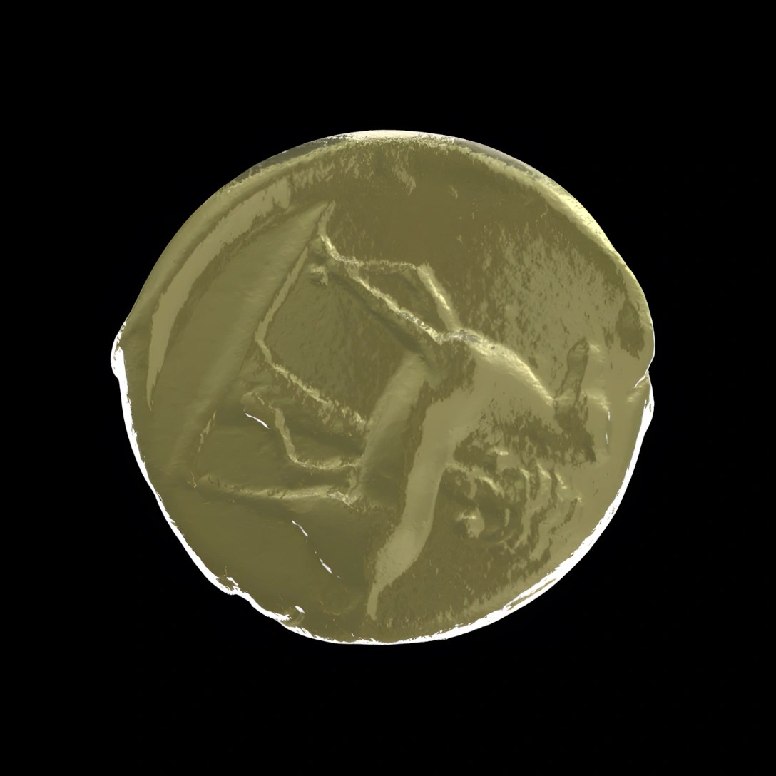 Tanit-Persephone tetradrachm - Museum replica