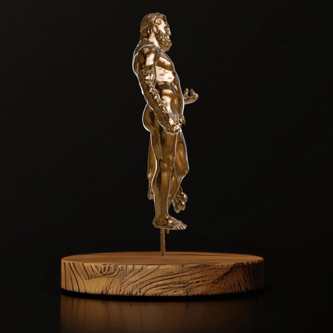 Bronze Statuette of Hercules - Museum Replica