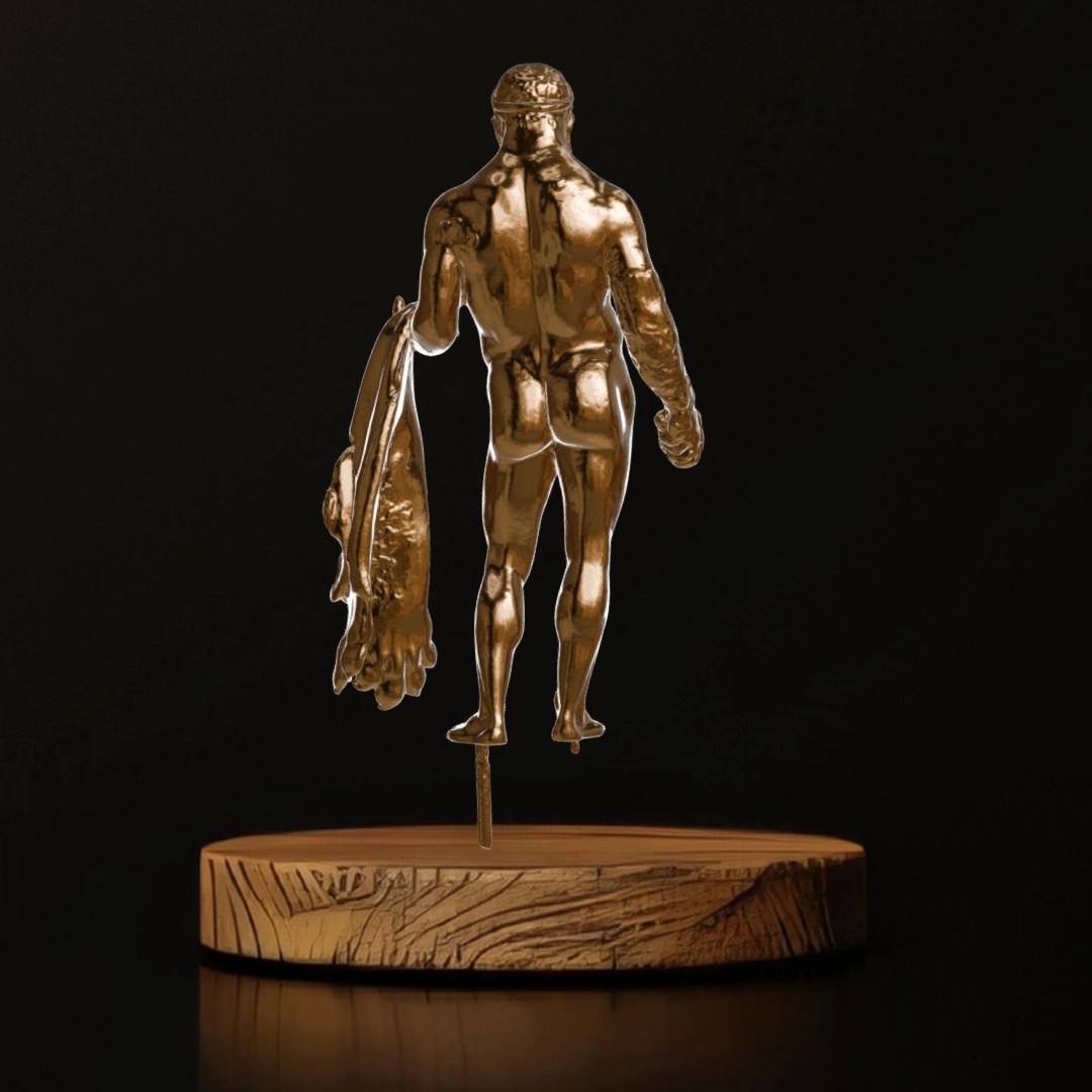 Bronze Statuette of Hercules - Museum Replica