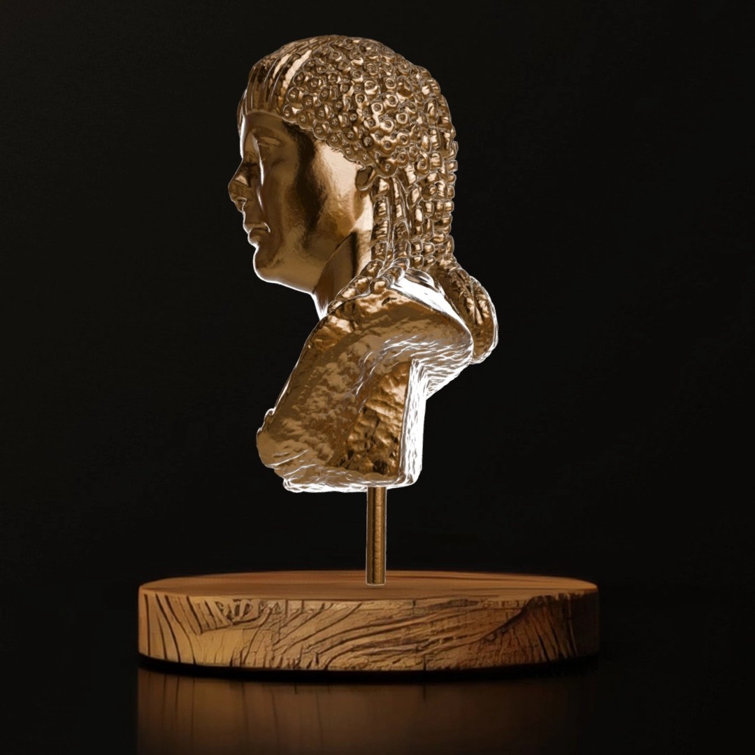 Portrait Bust of the Empress Claudia Octavia - Museum Replica