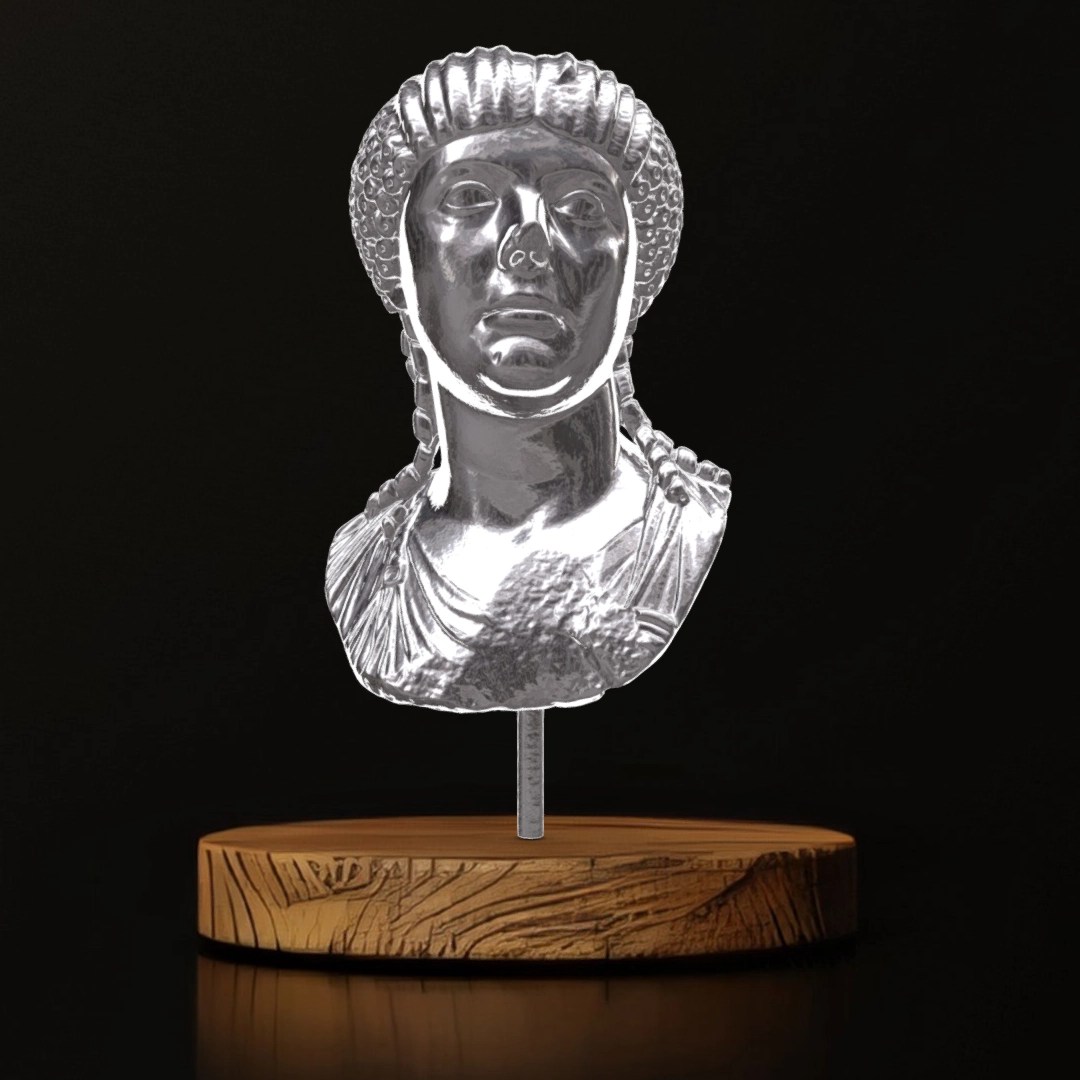 Portrait Bust of the Empress Claudia Octavia - Museum Replica