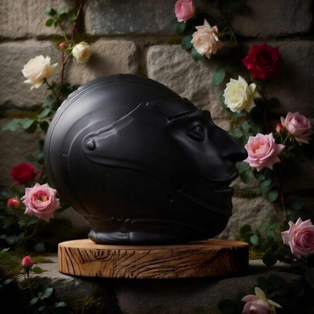 Helmet with Grotesque Visor - Museum Replica