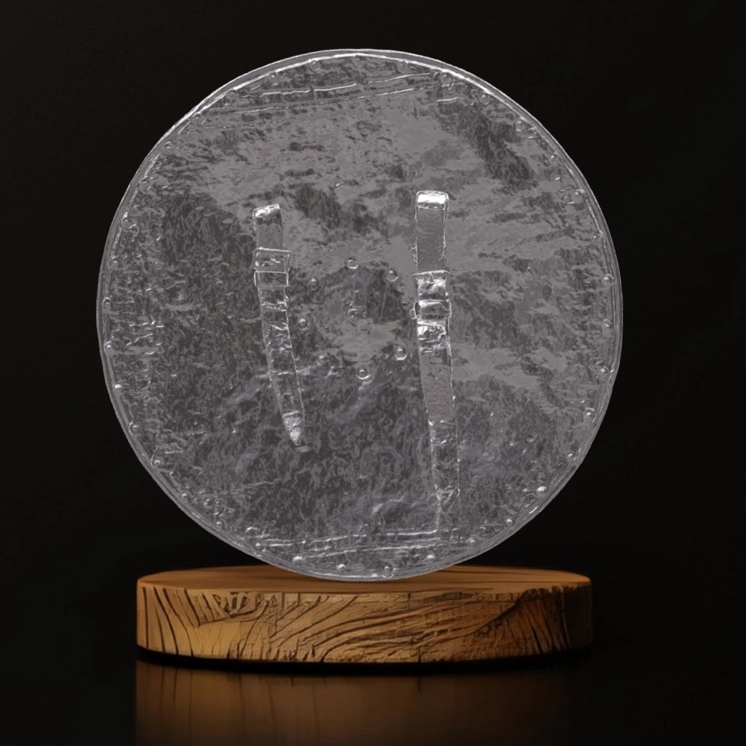 Parade Shield of King Erik 14th of Sweden - Museum Replica