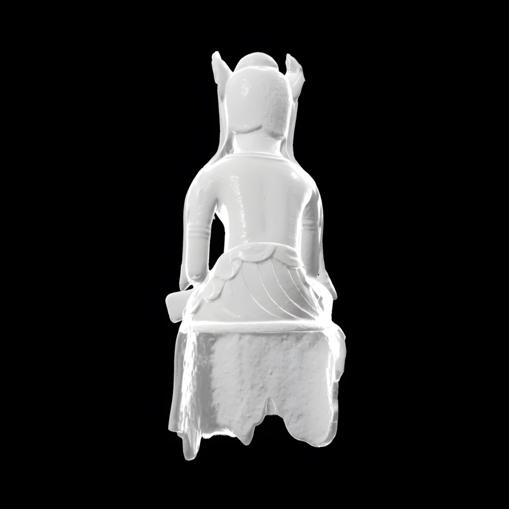 Buddha of the future, Miroku Bosatsu - Museum replica