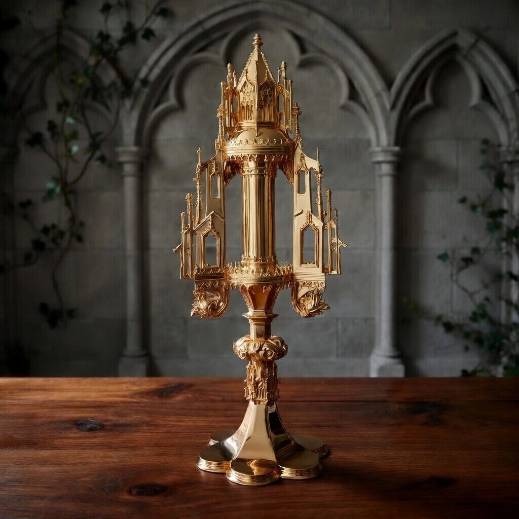 Monstrance with a Relic of Saint Sebastian - Museum Replica