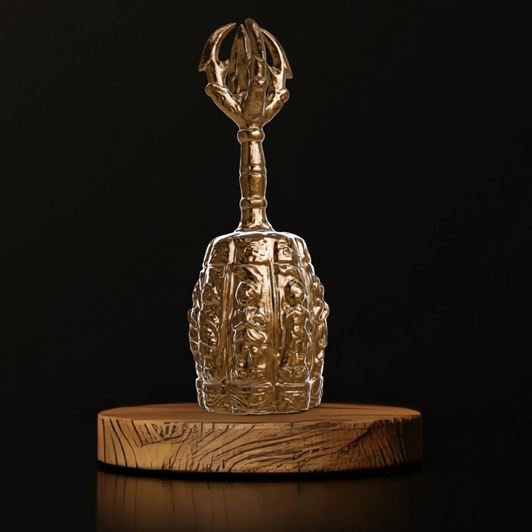 Buddhist Ritual Bell - Museum Replica