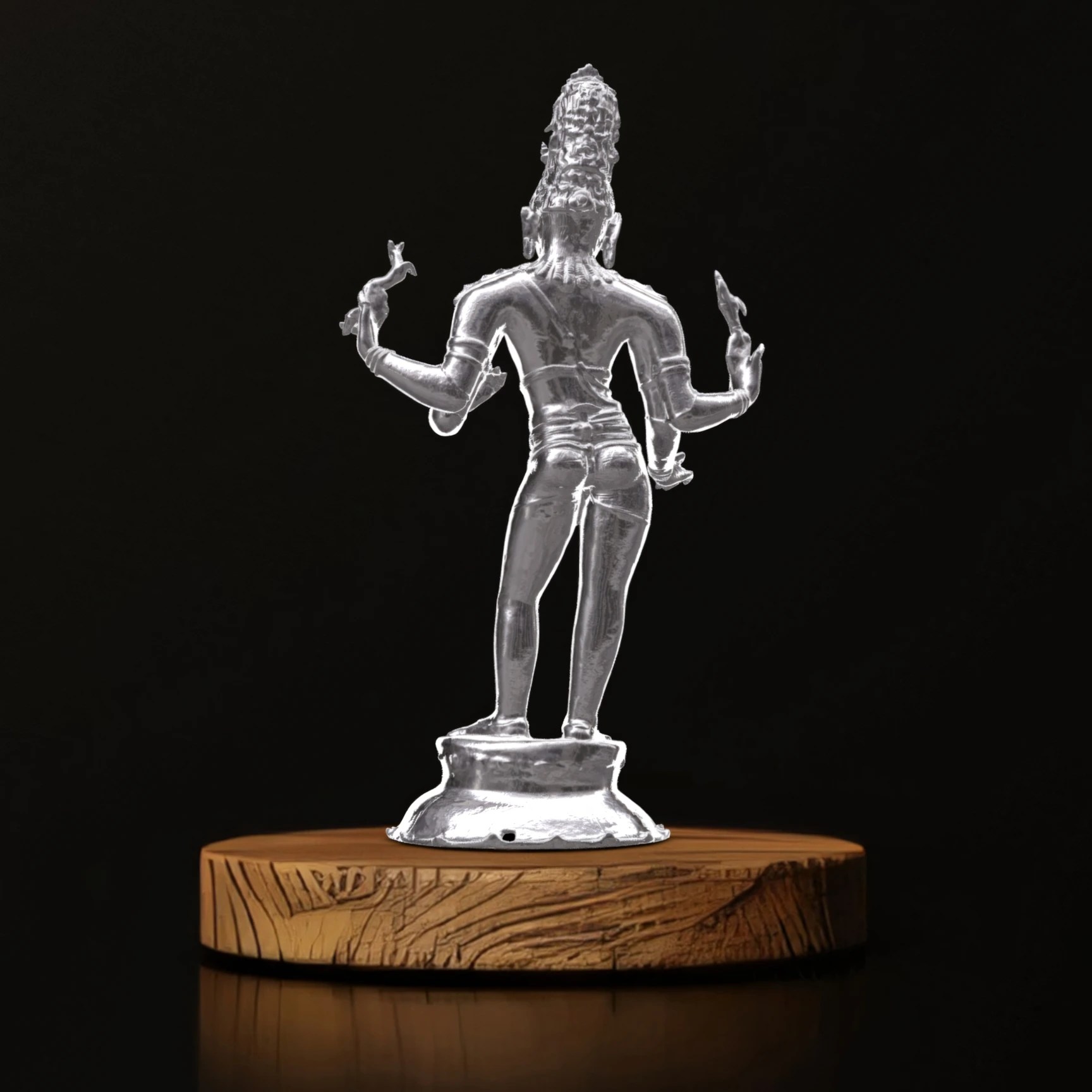 Shiva as Lord of Music - Museum replica