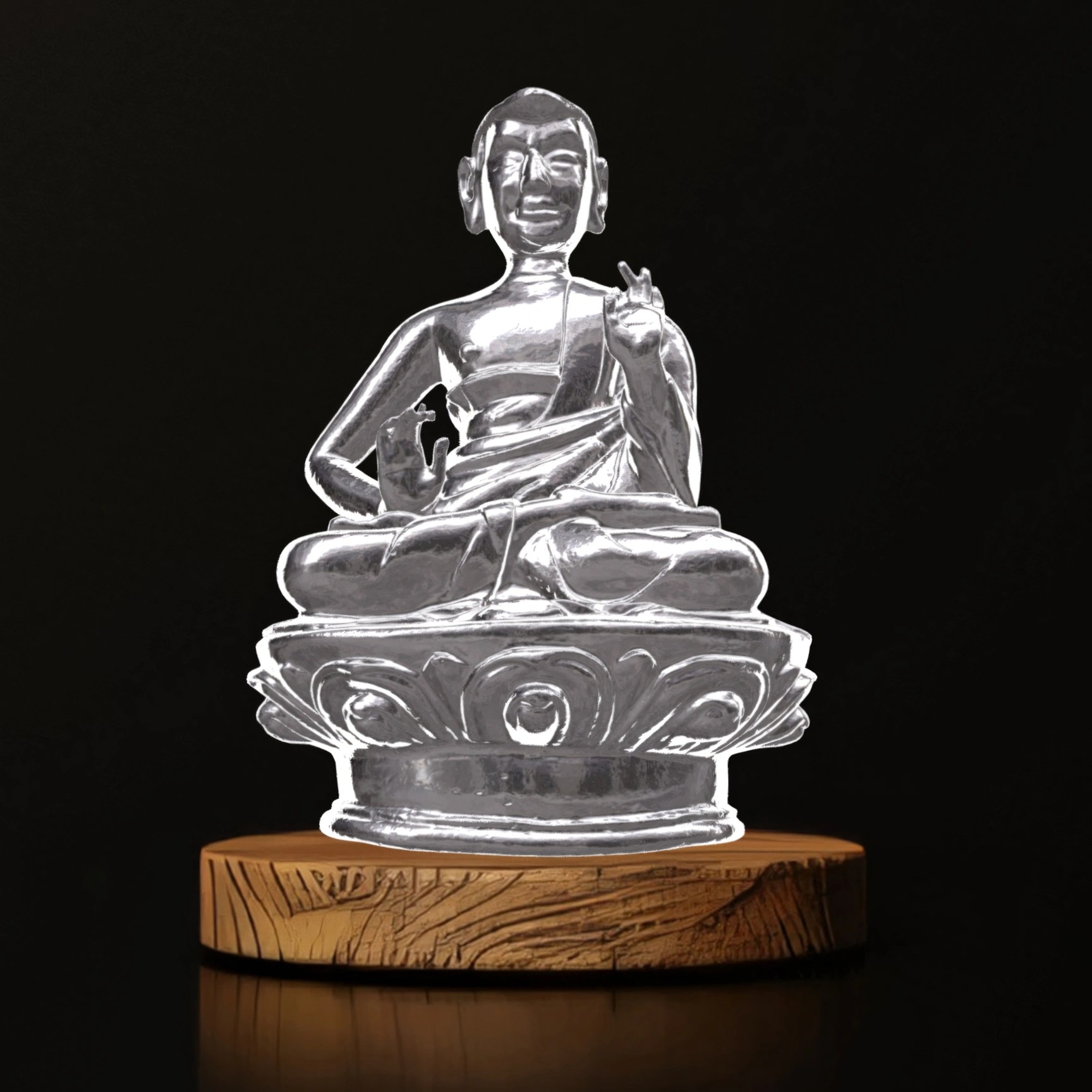 Portrait of Dharmakirti - Museum replica