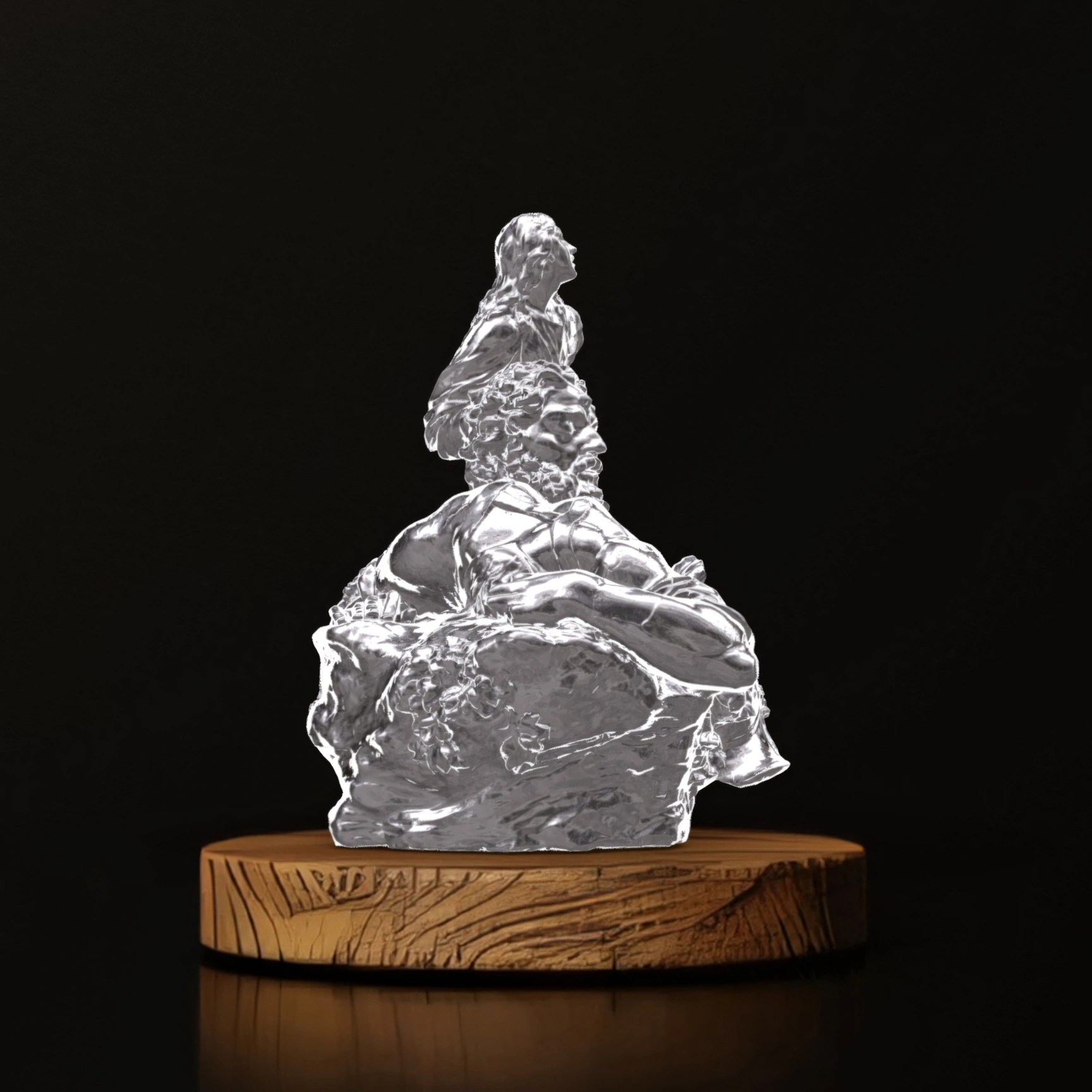 David victorious over Goliath - Museum replica