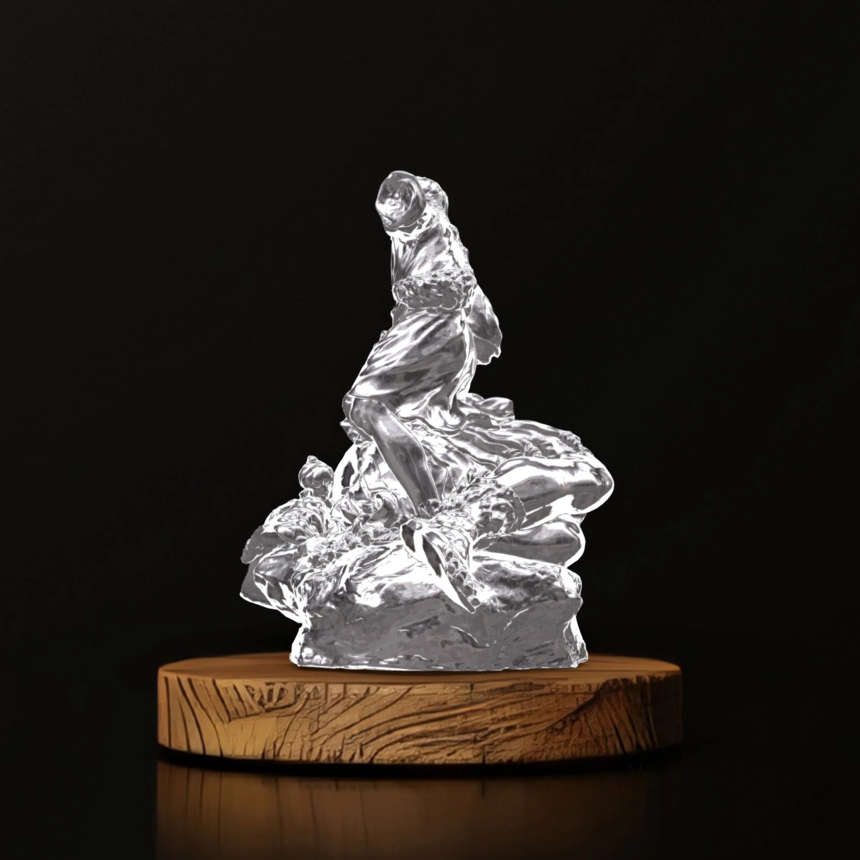 David victorious over Goliath - Museum replica