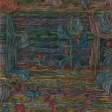 Exotischer Garten (Exotic Garden) by Paul Klee, painting, 1926.