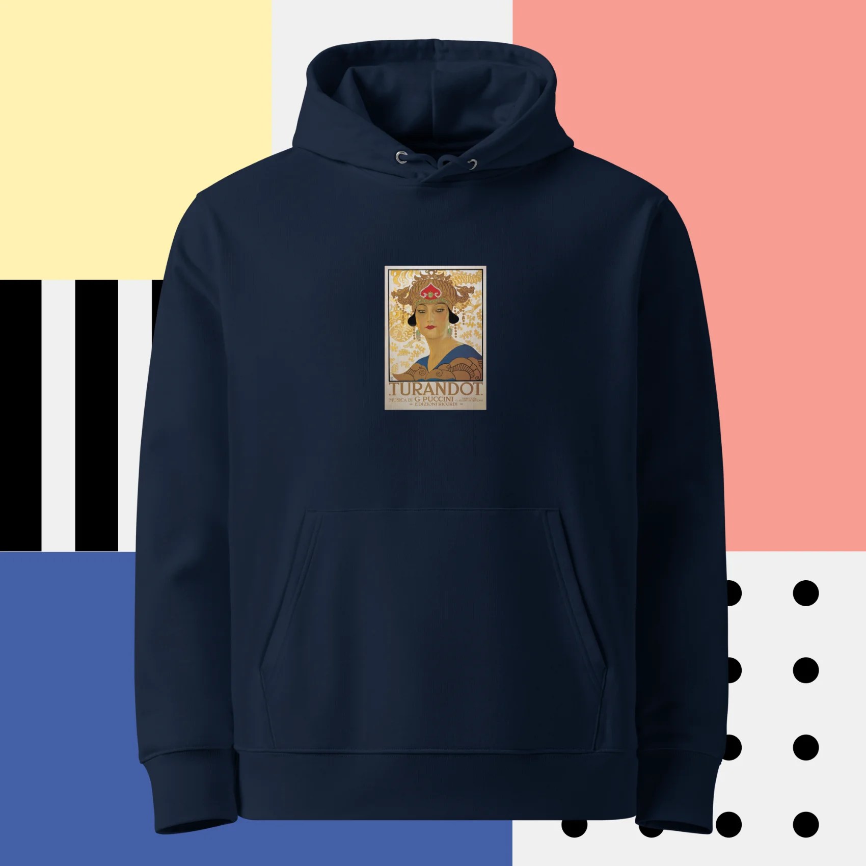 Leopoldo Metlicovitz - Turandot (1926) Unisex eco art hoodie