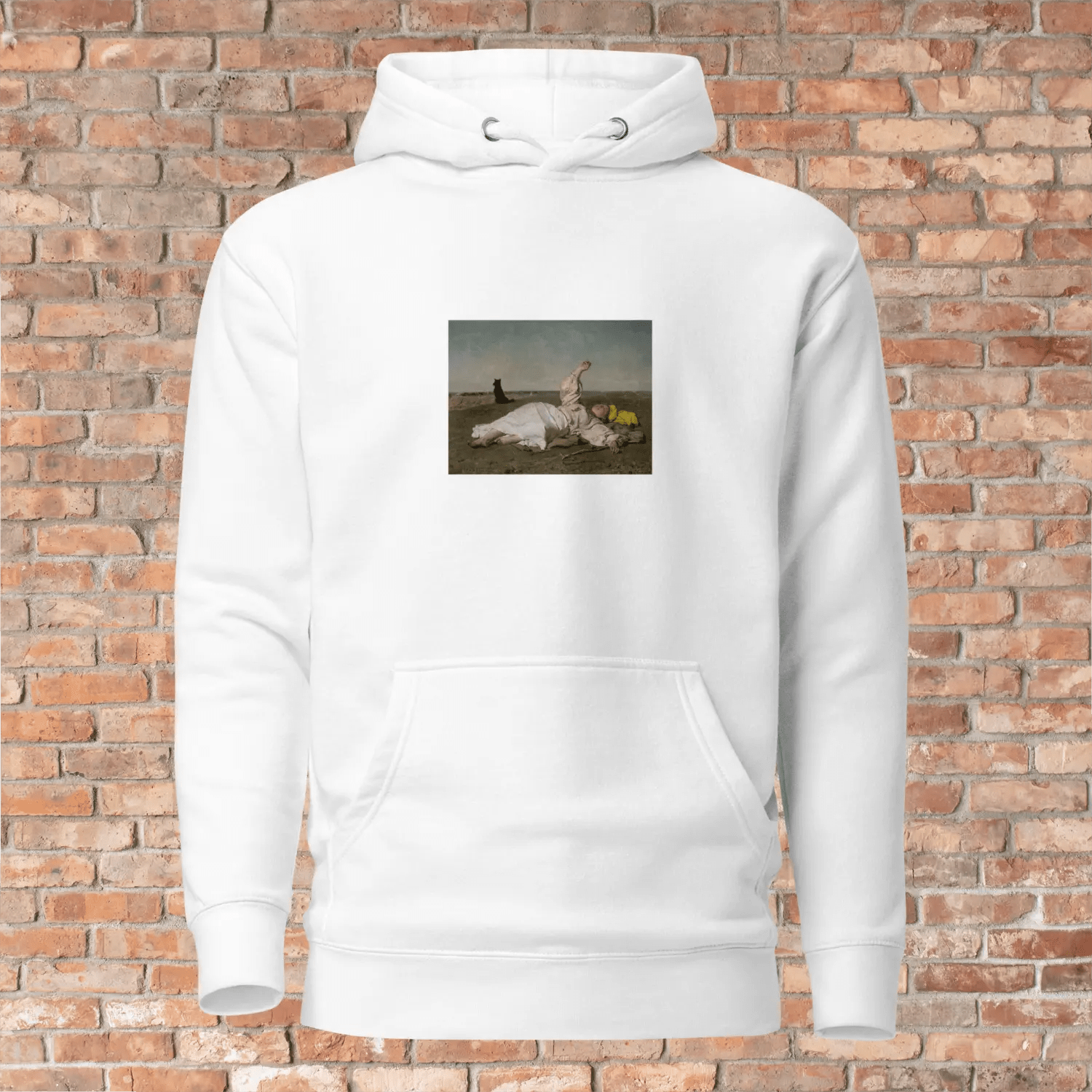 Andrei Nikolaevich Shilder - A Summer Day near Saint Petersburg (1880s) Unisex Hoodie