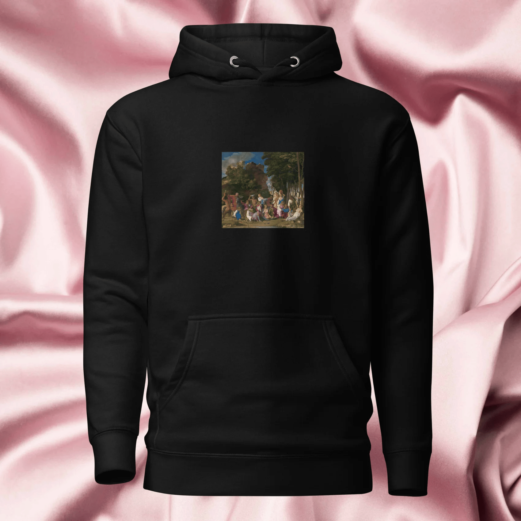 Konrad Witz - The Queen of Sheba in front of King Solomon Unisex Art Hoodie