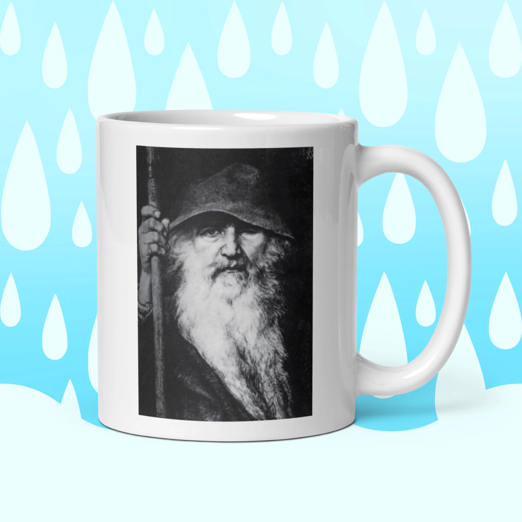 Adolf Hirémy-Hirschl - Souls on the Banks of the Acheron (1898) Enamel Mug