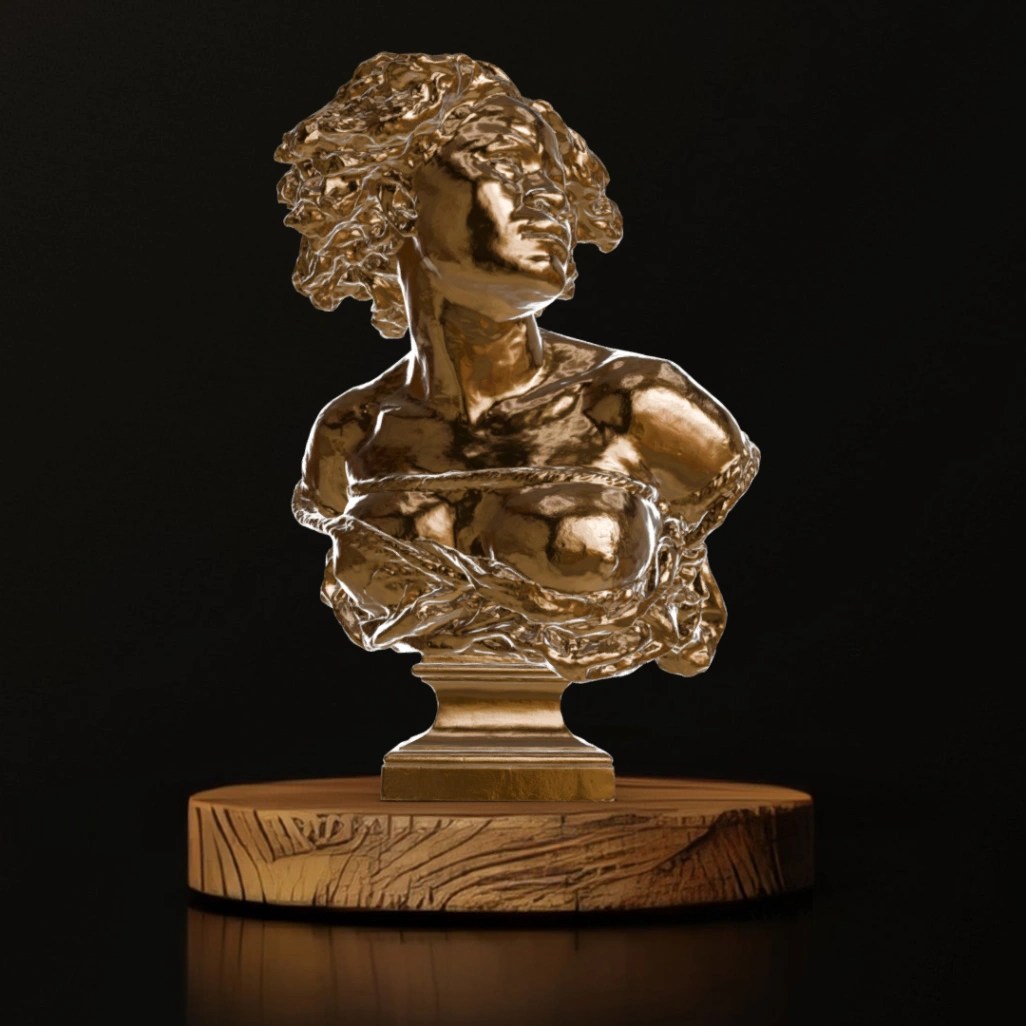 Why Born Enslaved! - Museum Replica