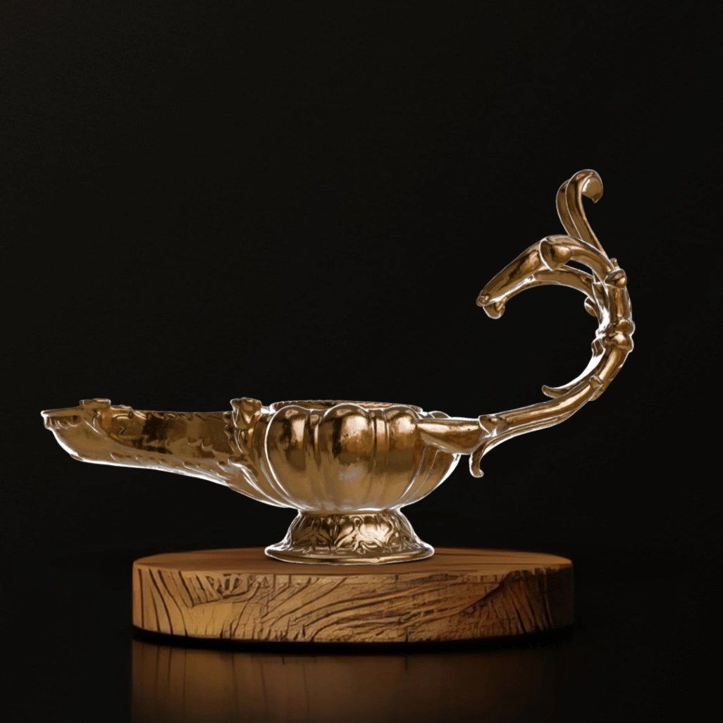 Roman Oil Lamp - Museum Replica