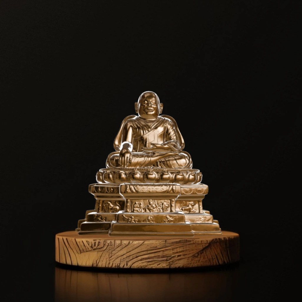 Portrait of Phagmo Drupa Dorje Gyalpo - Museum Replica