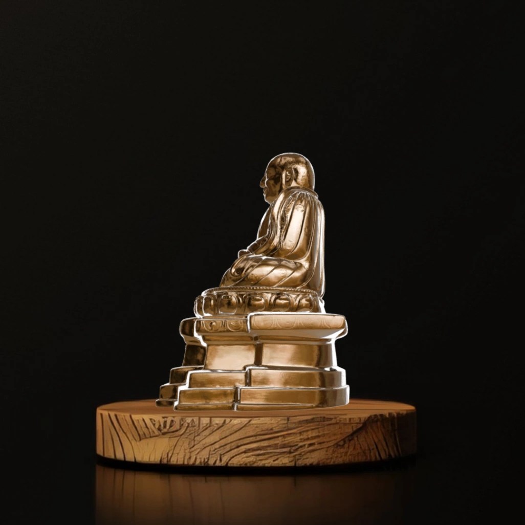 Portrait of Phagmo Drupa Dorje Gyalpo - Museum Replica