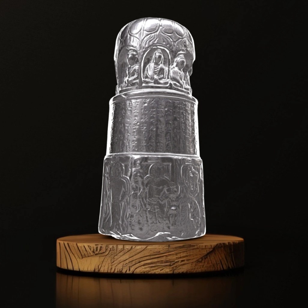 Miniature Votive Stupa - Museum Replica