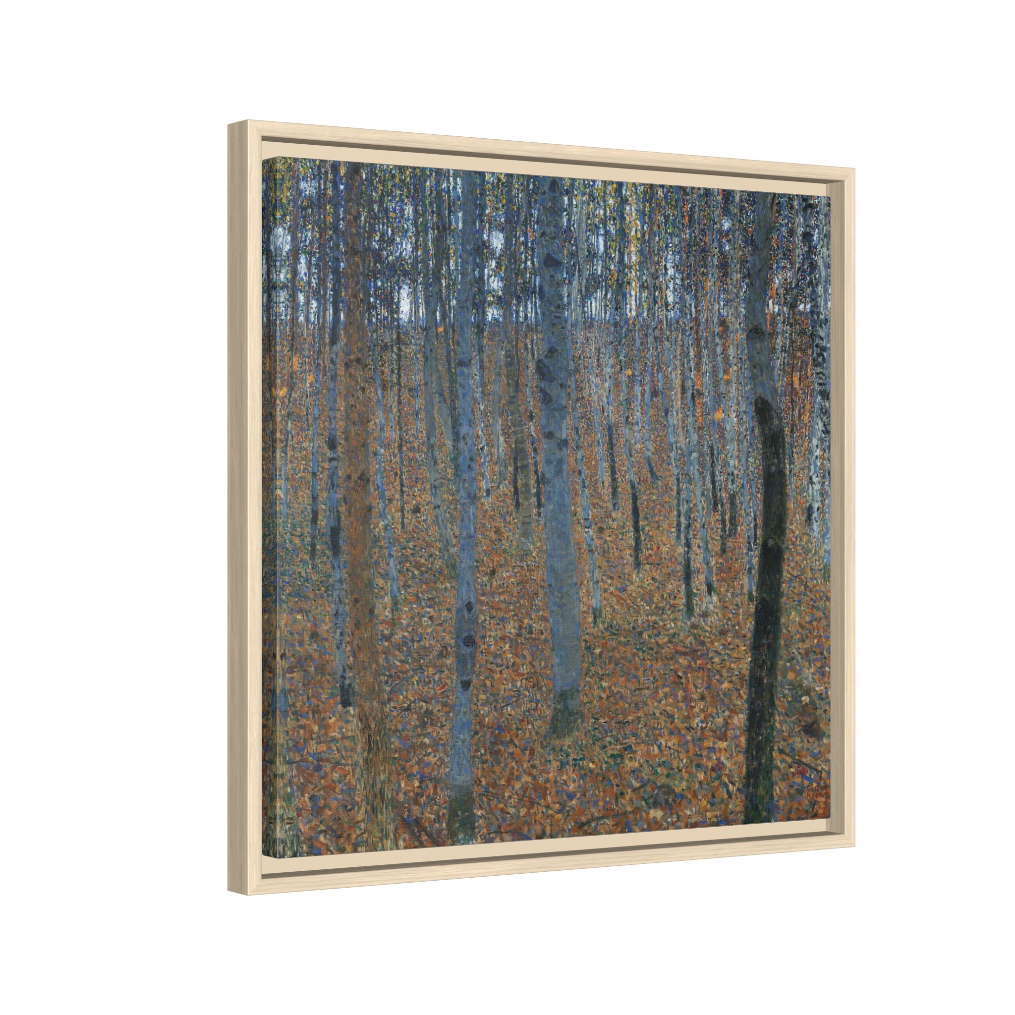 Beech Grove I (1902-1903) Framed Canvas | Gustav Klimt Wall Art