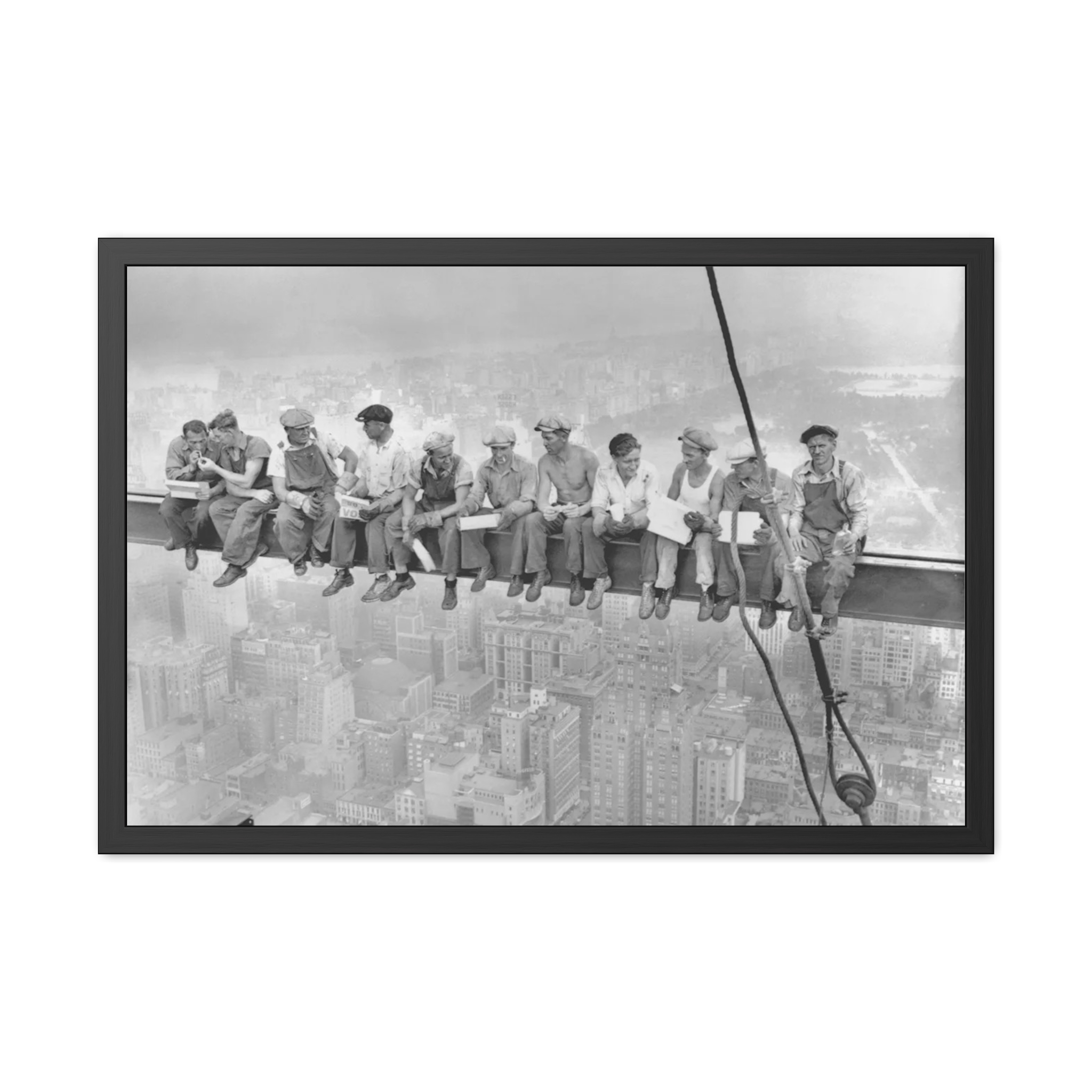 Lunch Atop A Skyscraper (1932) Framed Poster | Photo Wall Art