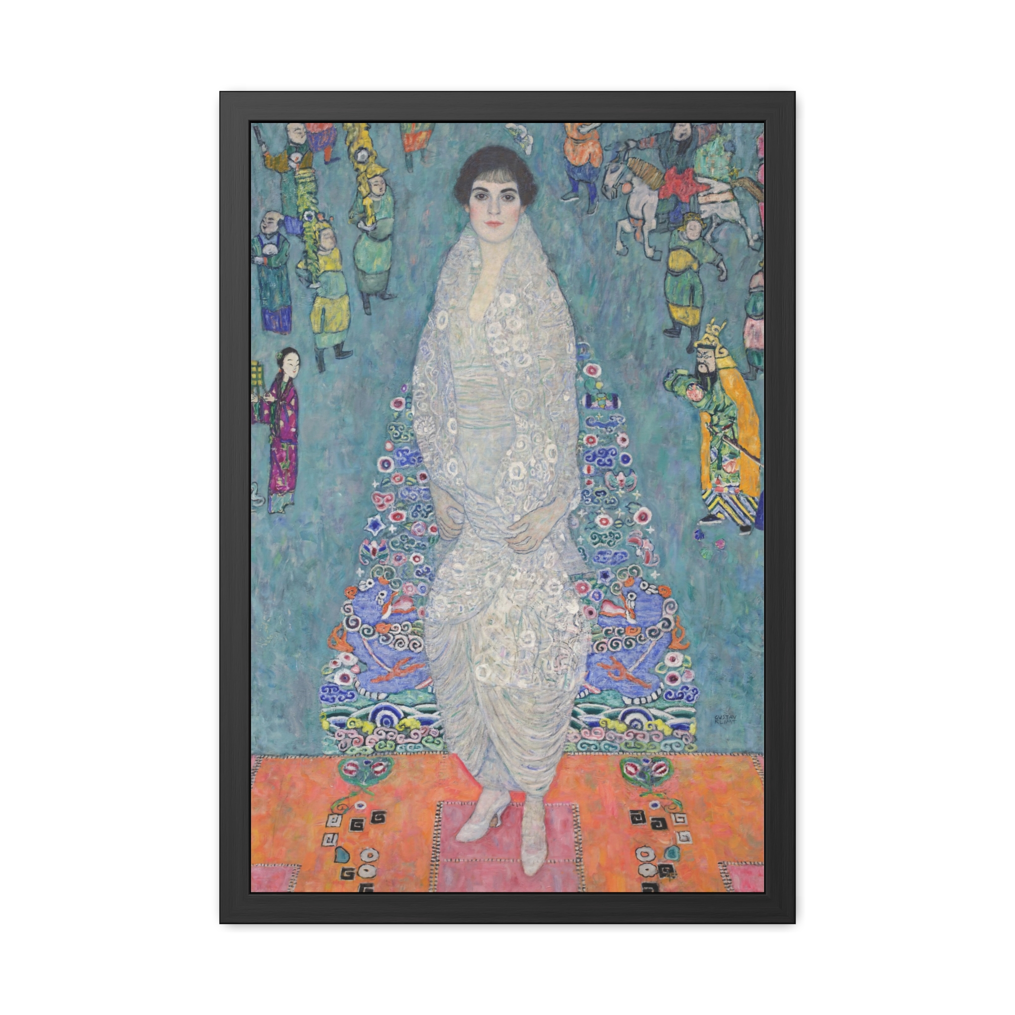 Portrait of Elisabeth Lederer (1914-1916) Framed Poster | Gustav Klimt Wall Art