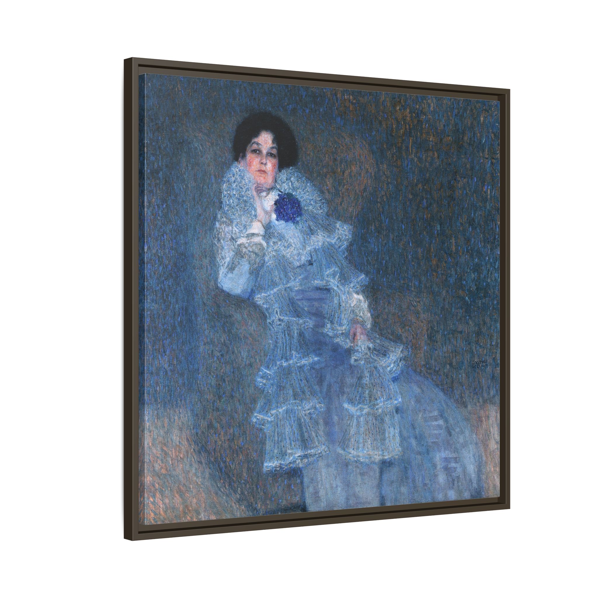 Portrait of Marie Henneberg (1901-1902) Framed Canvas | Gustav Klimt Wall Art