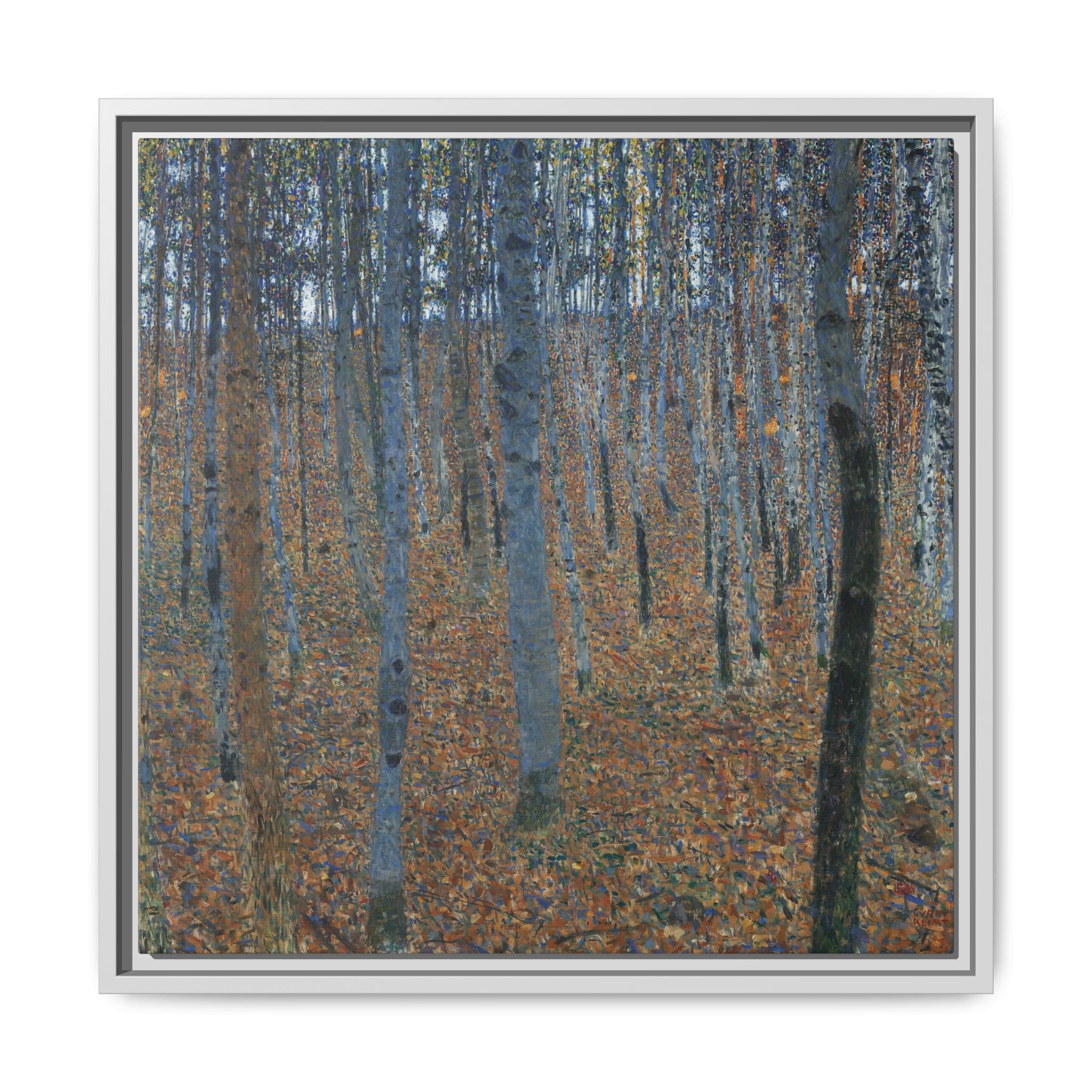 Beech Grove I (1902-1903) Framed Canvas | Gustav Klimt Wall Art