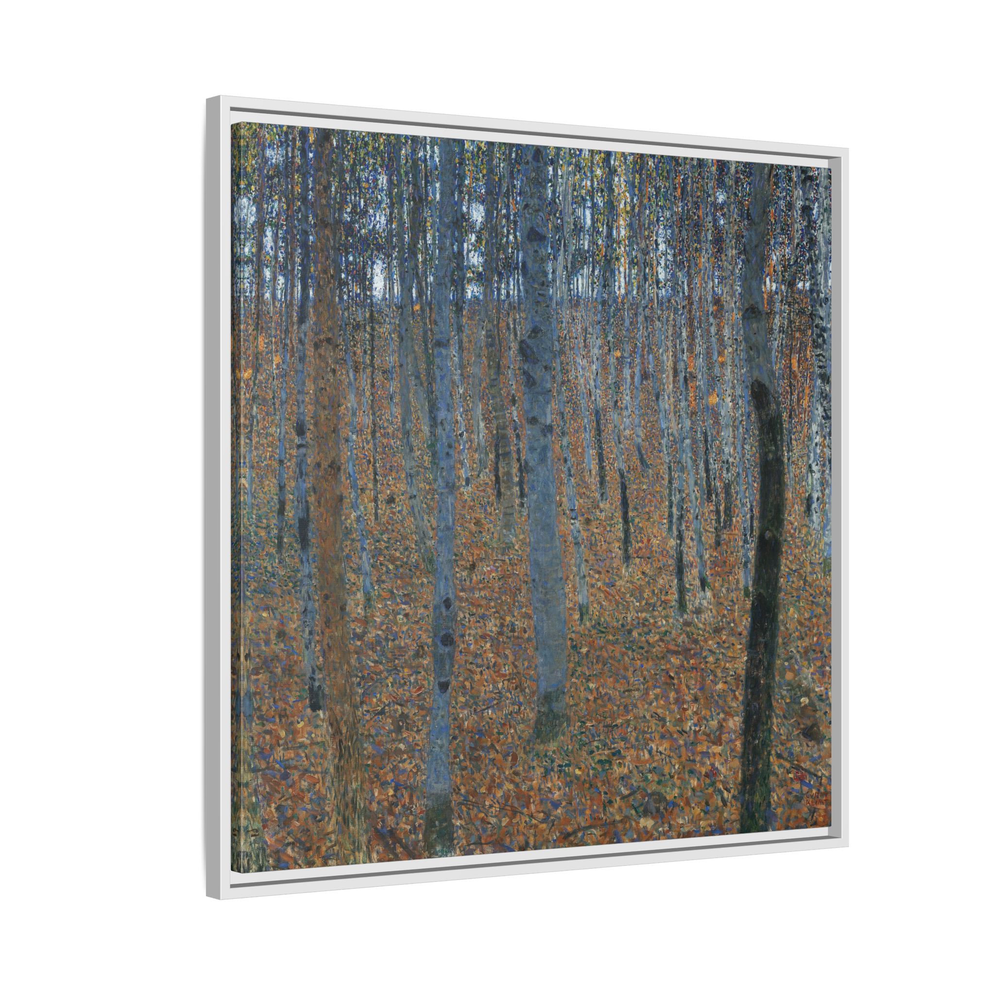 Beech Grove I (1902-1903) Framed Canvas | Gustav Klimt Wall Art