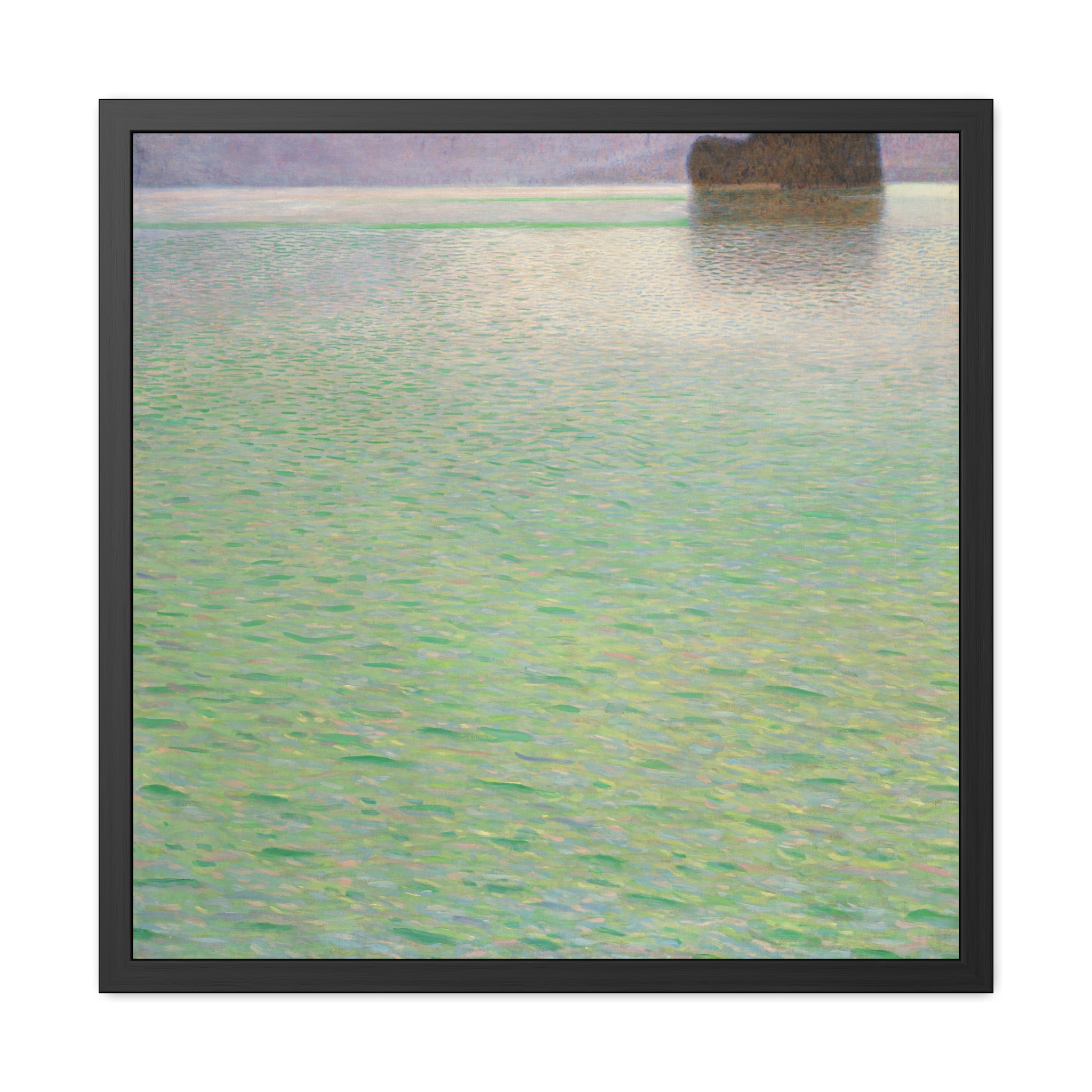 Island on the Attersee (1901) Framed Poster | Gustav Klimt Wall Art