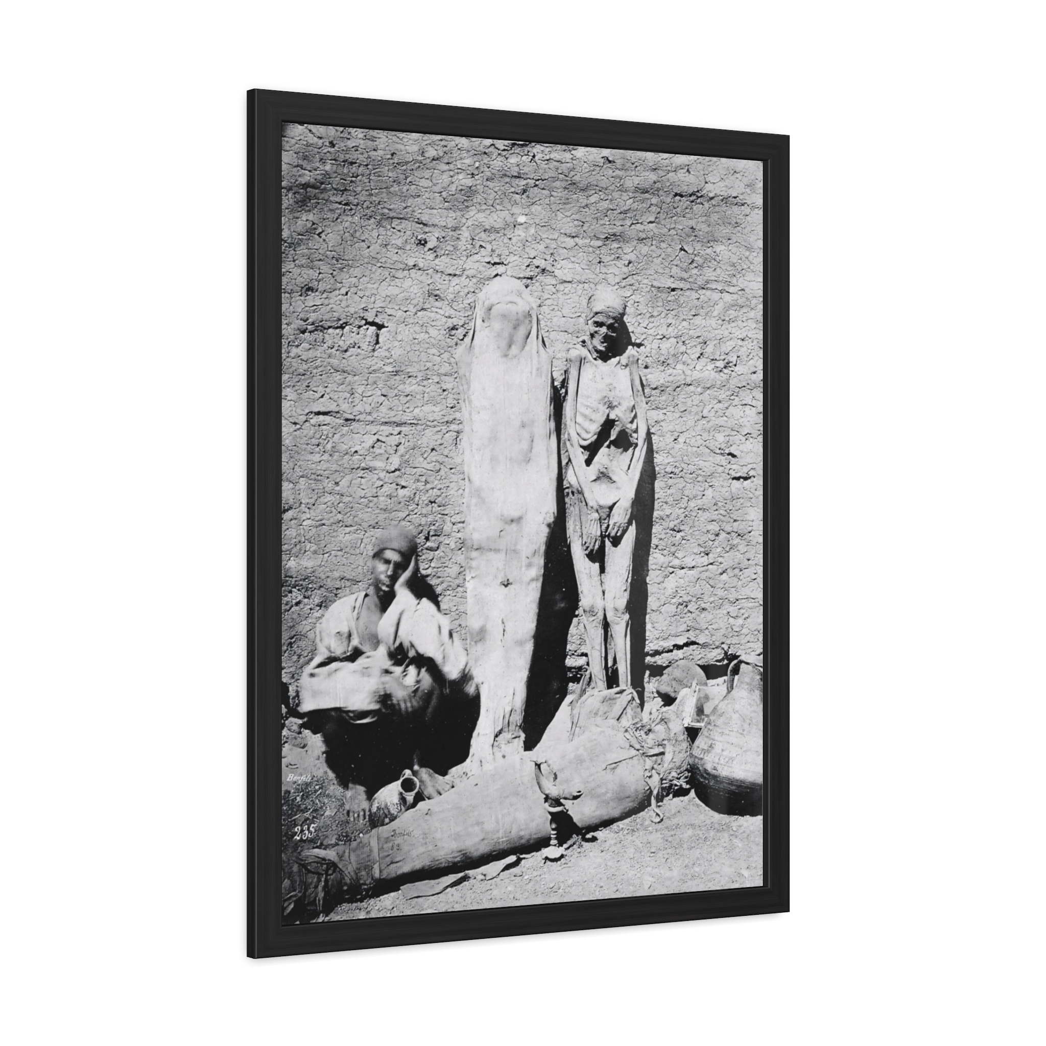 Egyptian Mummy Seller (1875) Framed Poster | Photo Wall Art