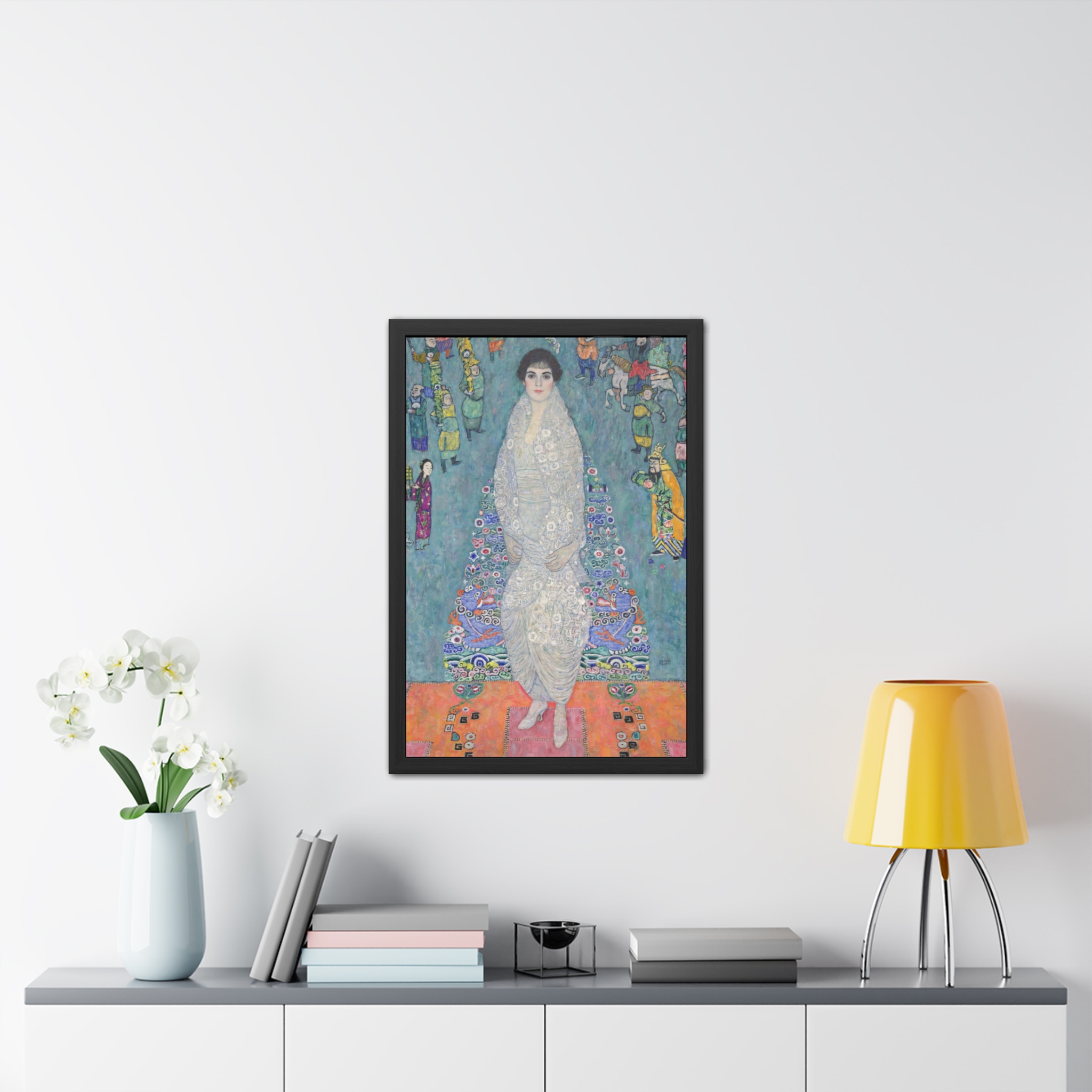 Portrait of Elisabeth Lederer (1914-1916) Framed Poster | Gustav Klimt Wall Art